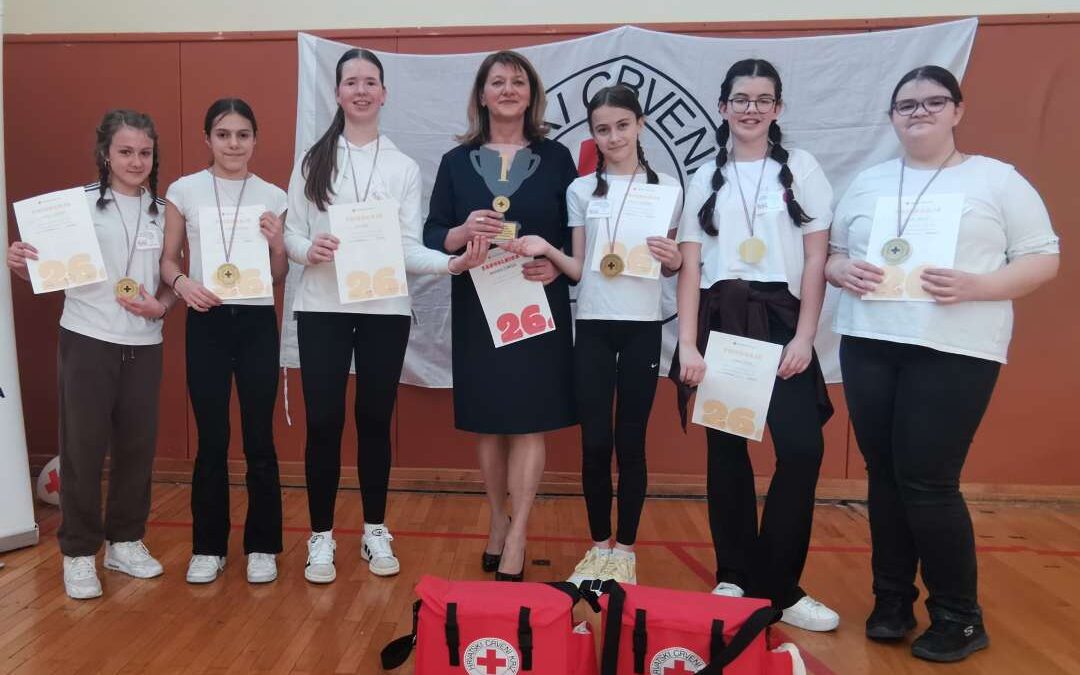 Učenici OŠ Dubovac pobjednici međužupanijskog natjecanja Crvenog križa