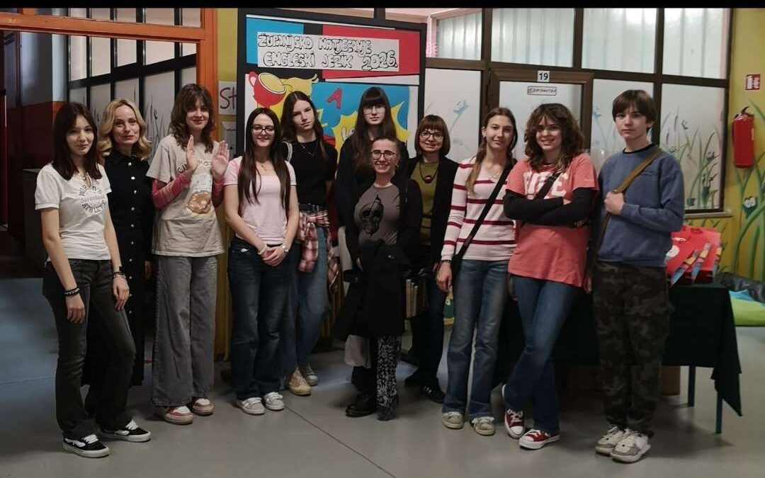 Održano Županijsko natjecanje iz engleskog jezika