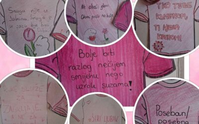 Ružičaste majice, snažne poruke: zajedno protiv vršnjačkog nasilja